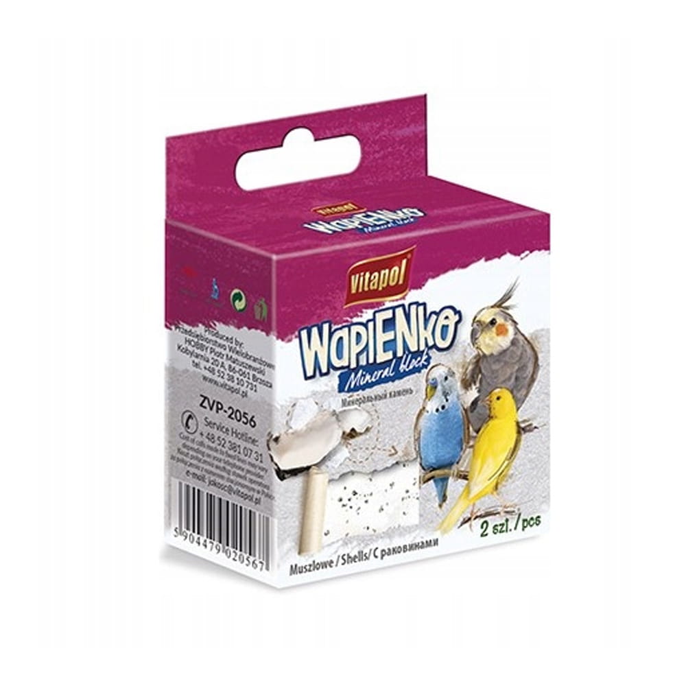 Vitapol Kostka Wapienna Dla Ptaków Muszle 40g